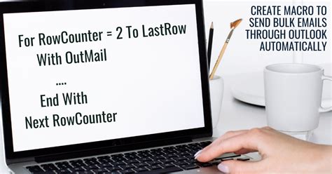 Send Bulk Emails Using Vba In Excel And Sending It Via Outlook Excel