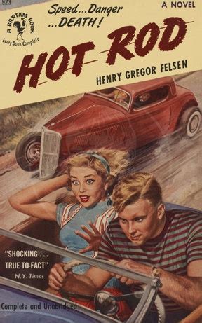 Hot Rod x Giclée Canvas Print of a Vintage Pulp Paperback Cover Etsy Hot rods Vintage
