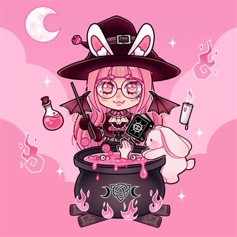 Halloween Spooky Witch Miku Pinku S Ko Fi Shop Ko Fi Where