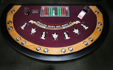 Blackjack Table Standard - 24 Seven Productions