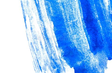 Texture De Peinture Bleue D Aquarelle Fond Pour Aquarelle Horizontal