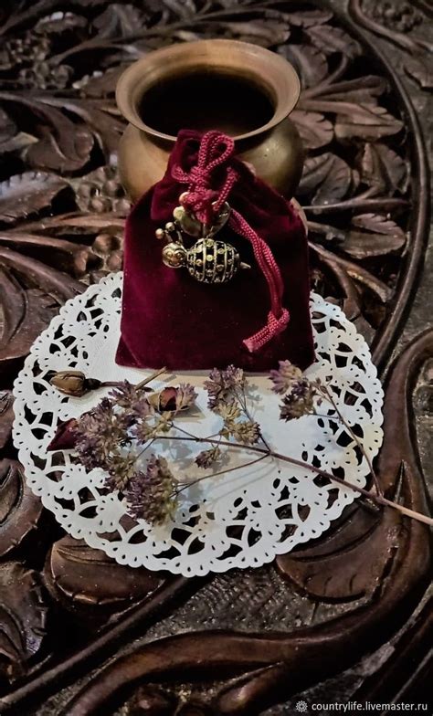 Саше с натуральными травами Подарок к Пасхе Травы в бархатном мешочке ...