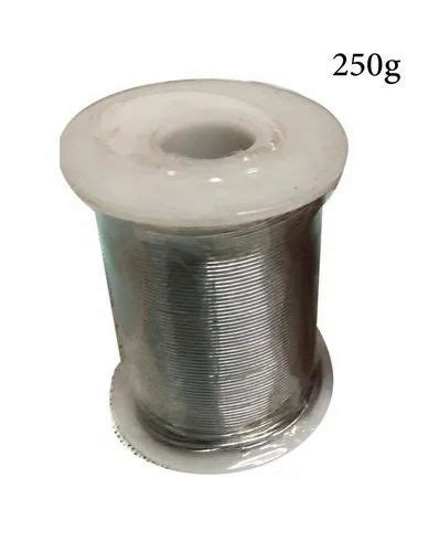 Solid 63 37 Tin Lead 18 SWG Tin Lead Solder Wires Packaging Size 250