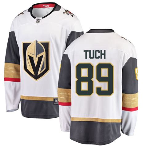 Men's Alex Tuch Vegas Golden Knights Fanatics Branded Away Jersey ...