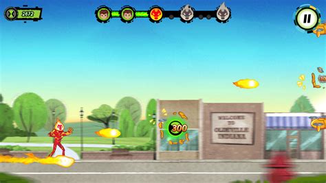 🕹️ Play Ben 10 Power Surge Game: Free Online Cartoon Flying Fight Ben ...