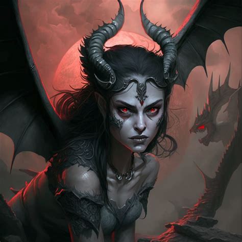 Fantasy Demon Demon Art Dark Fantasy Art Female Demons Evil Demons