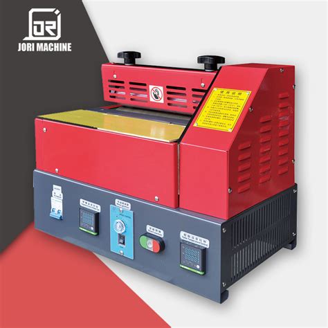 Hot Melt Glue Roller Coater Machine Model JRC300 Hot Melt Glue Machine