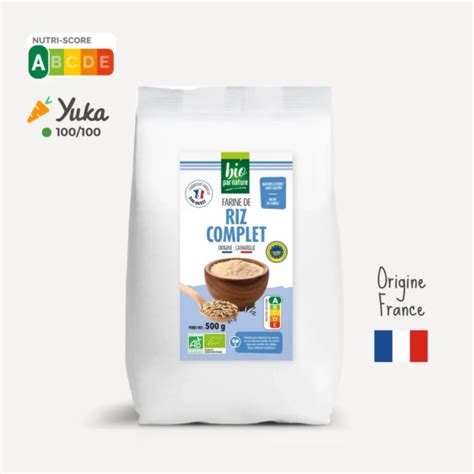 Farine De Riz Complet 500 G Bio Par Nature