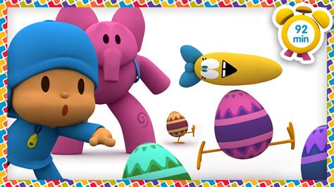 Pocoyo In English Easter Egg Hunt Challenge Min Full Episodes