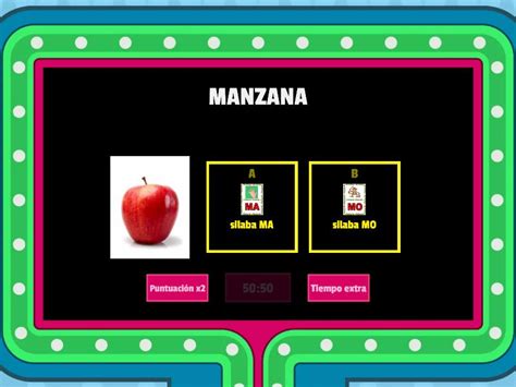 Consonante M Ma Me Mi Mo Mu Gameshow Quiz