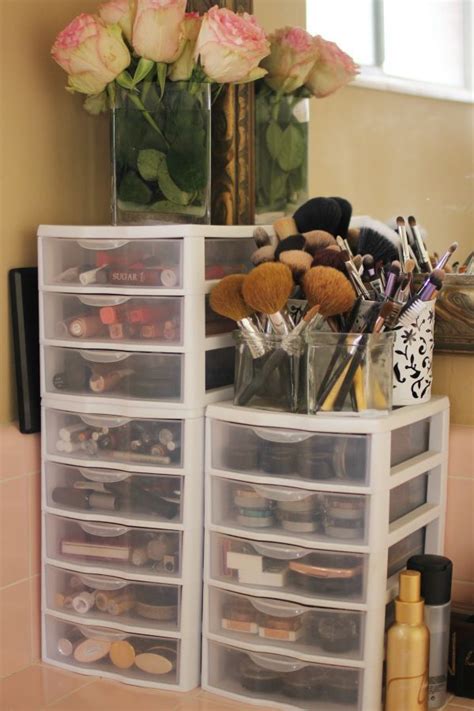 Inspirasi Terpopuler Makeup Storage Ideas