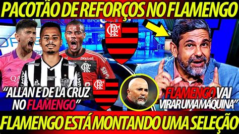 JOÃO GUILHERME RASGA ELOGIOS ao FLAMENGO 4 REFORÇOS de PESO MENGÃO