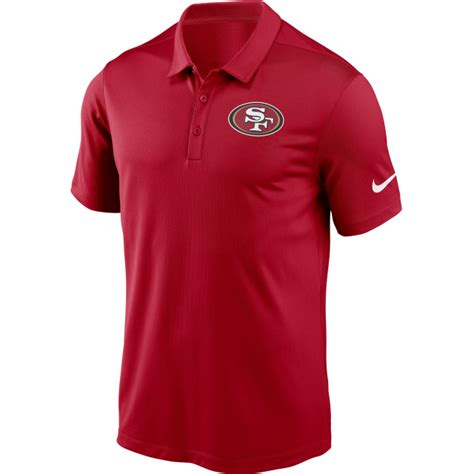 Nike Men S San Francisco 49ers Franchise Red Polo