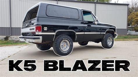 Abandoned Chevy Blazer Back From The Dead Part 3 Of The 1987 K5 Restoration Exterior Is Done