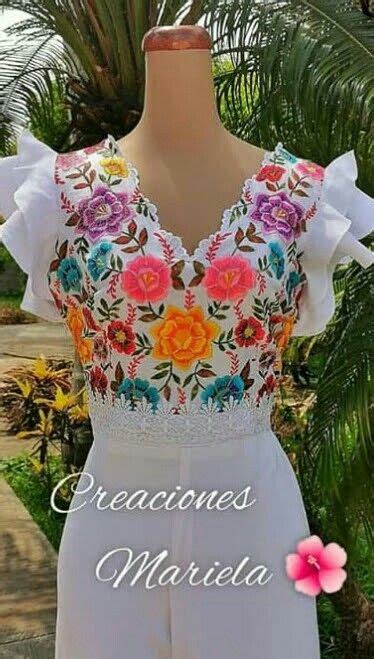 Pin De Margherita En Outfits Vestidos Bordados Yucatecos Vestidos