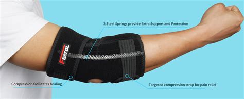 Amazon FEATOL Elbow Brace For Tendonitis And Tennis Elbow For Men