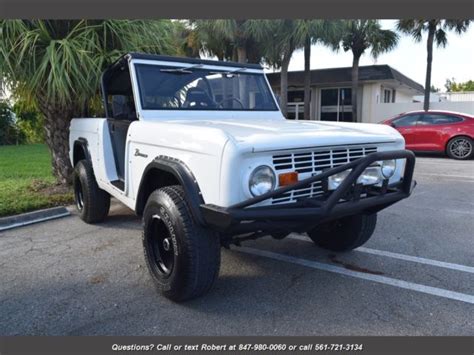 Ford Bronco Speed Manual Convertible Hard Top Fl For Sale