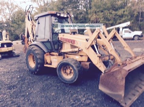 00 Case 590 L E Hoe 4x4 Backhoe Loader 4405 Hrs Quick Attach Bucket