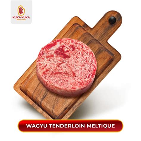 Promo Daging Sapi Beef Steak Wagyu Tenderloin Meltique 200gr Kota