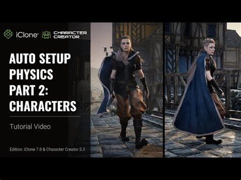 Iclone Cc Tutorial Auto Setup Character Physics For Unreal