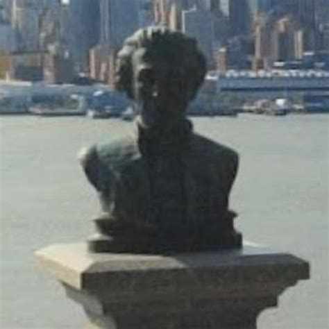 Alexander Hamilton and Aaron Burr - site of fatal duel in Weehawken, NJ ...