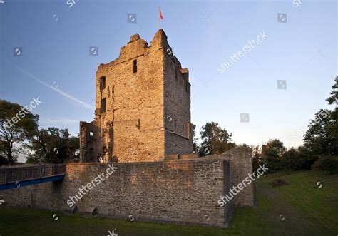 Burg Altendorf Castle Ruins Burgaltendorf Essen Editorial Stock Photo ...