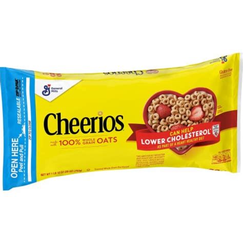 Original Cheerios Gluten Free Cereal 28 Oz Resealable Bag 28 Oz 1 Pack