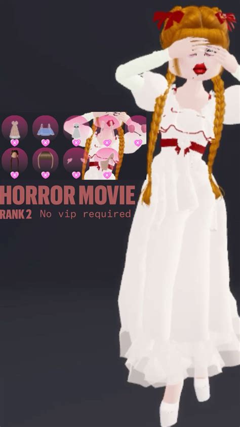 Horror Movie Dress To Impress In