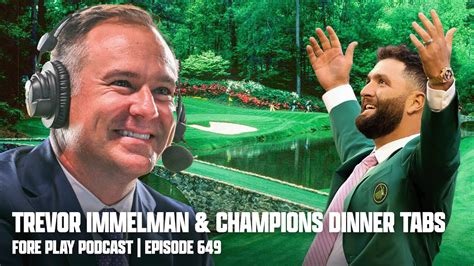 Former Masters Champion Trevor Immelman Joins Us Fore Play Episode