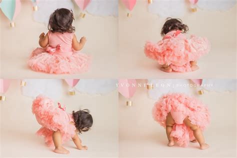 Hot Air Balloon Cake Smash Yvonne Leon Photography