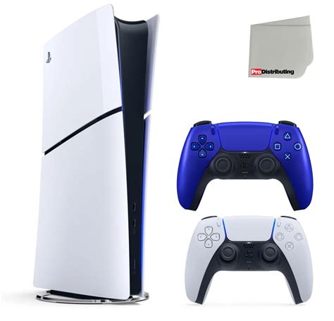 Sony PlayStation 5 Slim Digital Console with Extra Cobalt Blue ...