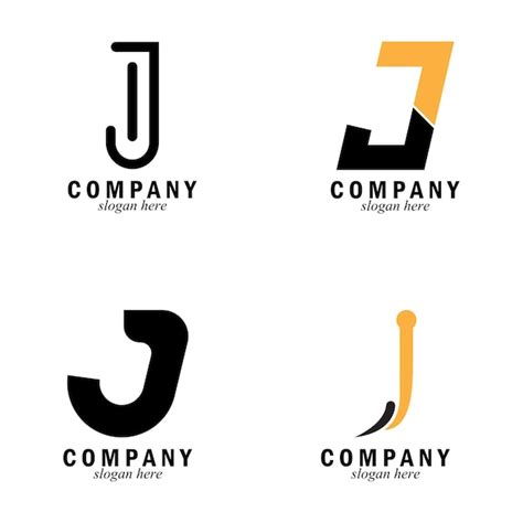 Premium Vector Letter J Company Logo Icon Vector Illustration