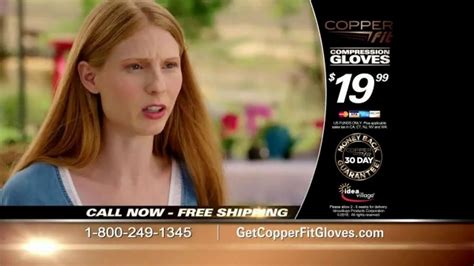 Copper Fit Compression Gloves Tv Commercial Feel Better Ispottv