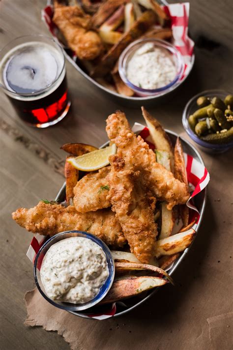 The Ultimate Classic Beer Batter Fish Chips Rustic Joyful Food