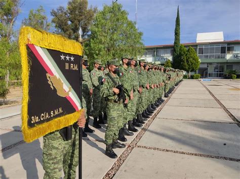 Dan Bienvenida A Soldados Del Smn En Durango