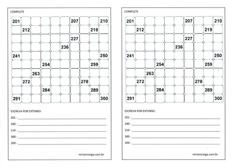 Numeros De 200 A 300 - 9