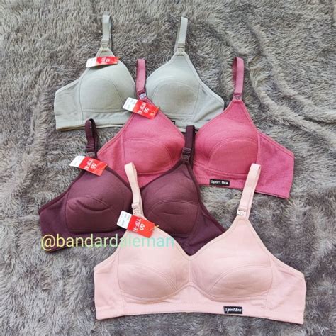 Jual Sport Bra Bh Sport Wanita Remaja Dewasa Murah Tanpa Busa Tanpa