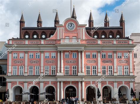 Rostock Town Hall New Market Rostock Editorial Stock Photo Stock