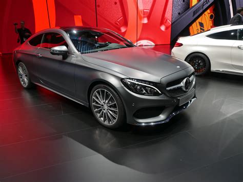 2016 Mercedes Benz C Class Coupe 2015 Frankfurt Auto Show