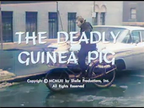 Naked City S E The Deadly Guinea Pig Colorized YouTube