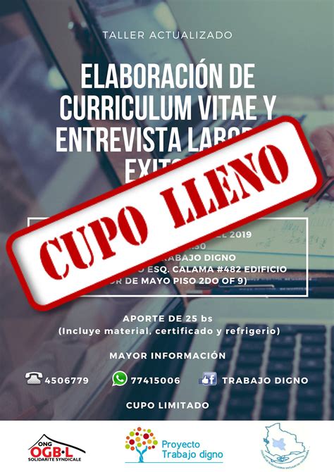 Nos quedamos sin cupos disponibles para... - Fundación Kallpa | Facebook