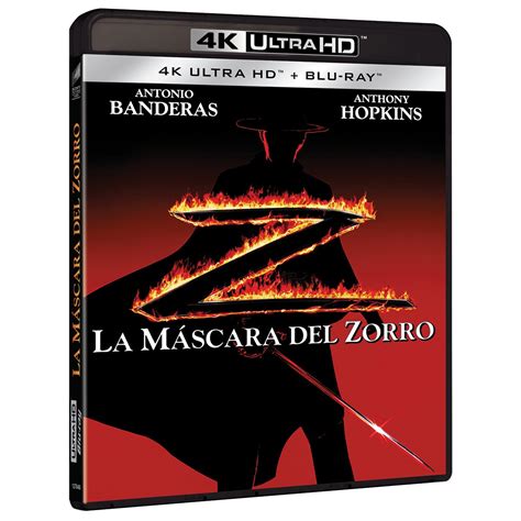 La máscara del Zorro 4K Ultra HD Blu Ray SONY PICTURES HOME