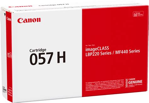 Canon 057 H XL High Yield Black Toner Cartridge Black CANON CRG 057H