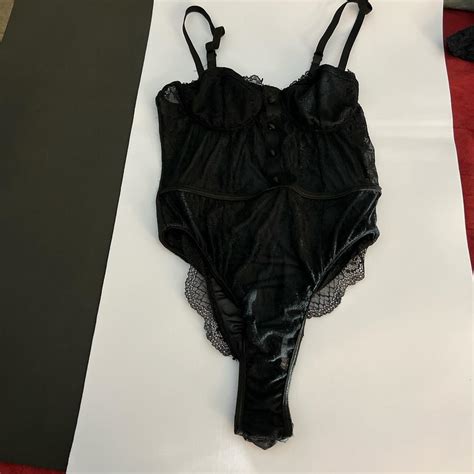 Nasty Gal Size Small Lingerie Bodysuit Lacey Depop