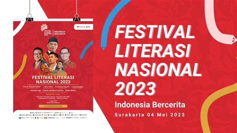 Festival Literasi Nasional 2023 Youtube