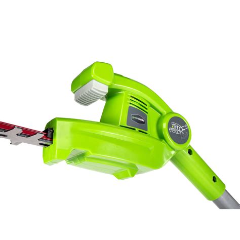 Greenworks Ph40b210 20 Inch 40v Cordless Pole Hedge Trimmer 2 0 Ah Battery Included 7 25