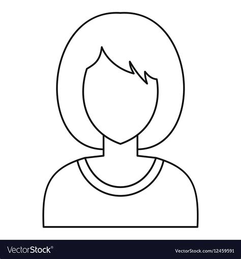 Female Profile Outline