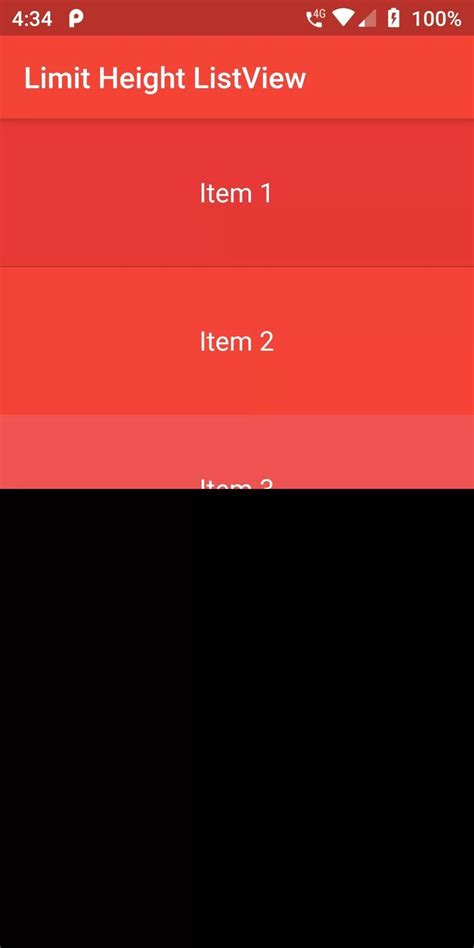 How To Set Or Limit Height Listview Using Flutter Android Flutter