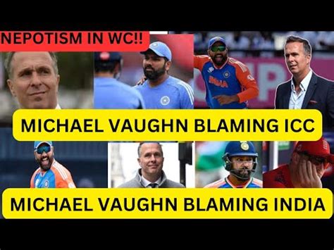 Michael Vaughan On India Michael Vaughan Reaction After India Win