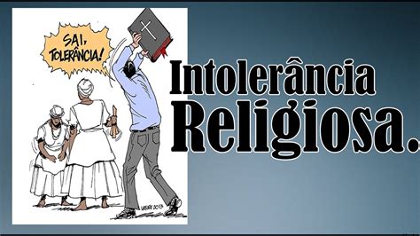 Desenho Sobre Intolerância Religiosa